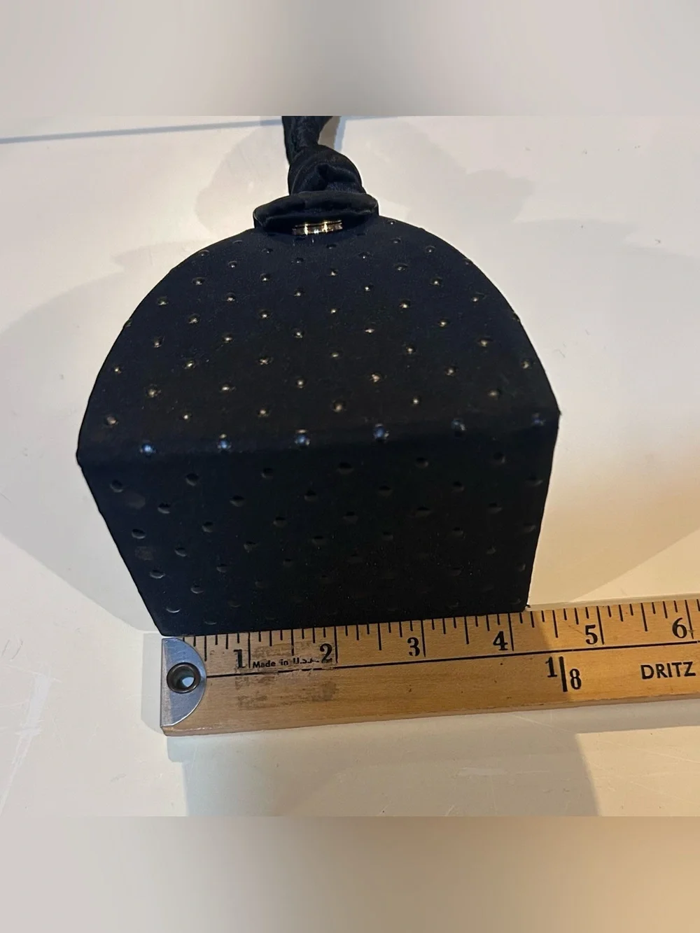 Small Black Purse With Gold Accents (Perfect for Prom or Wedding)